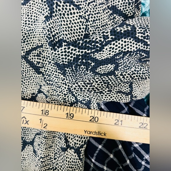 Reflections Women’s Silk Snake Print Collared Button Up Midi Shift Dress 10 - Picture 14 of 16